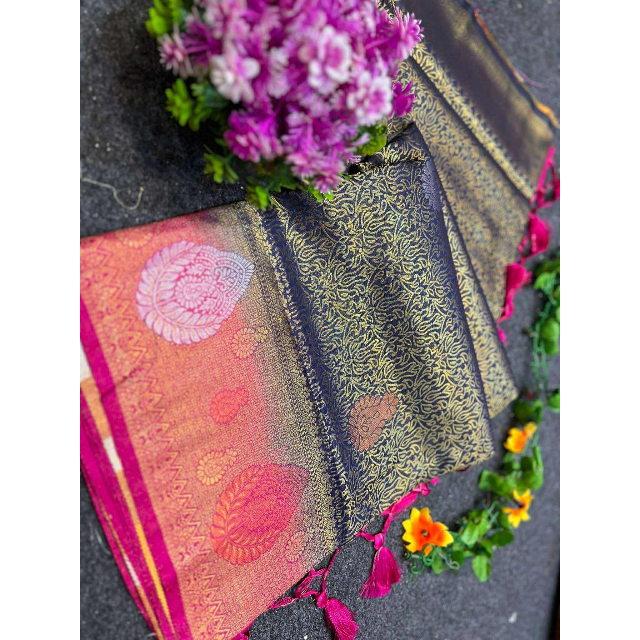 Premium soft silk party Saree