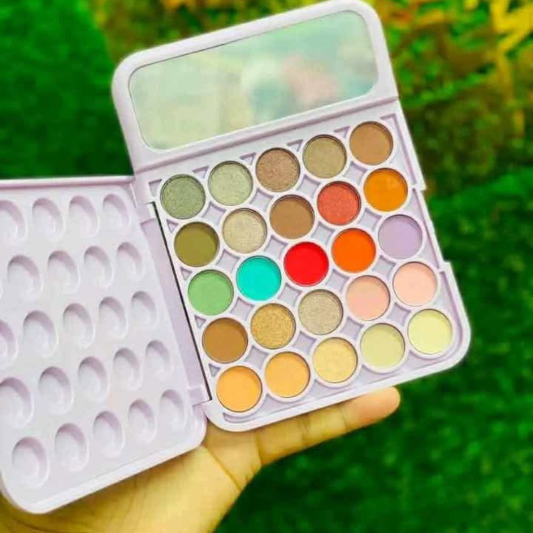 Cute Calculator Style Eyeshadow Palette