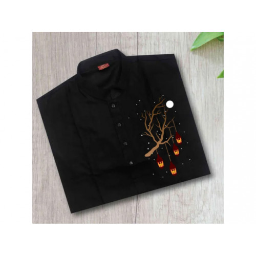 Black Panjabi for Men